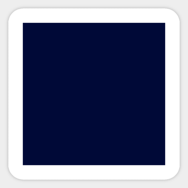 Deep Blue Depths Current Fashion Color Trends Sticker by podartist